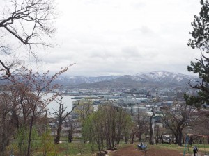 手宮公園から見る小樽の街！